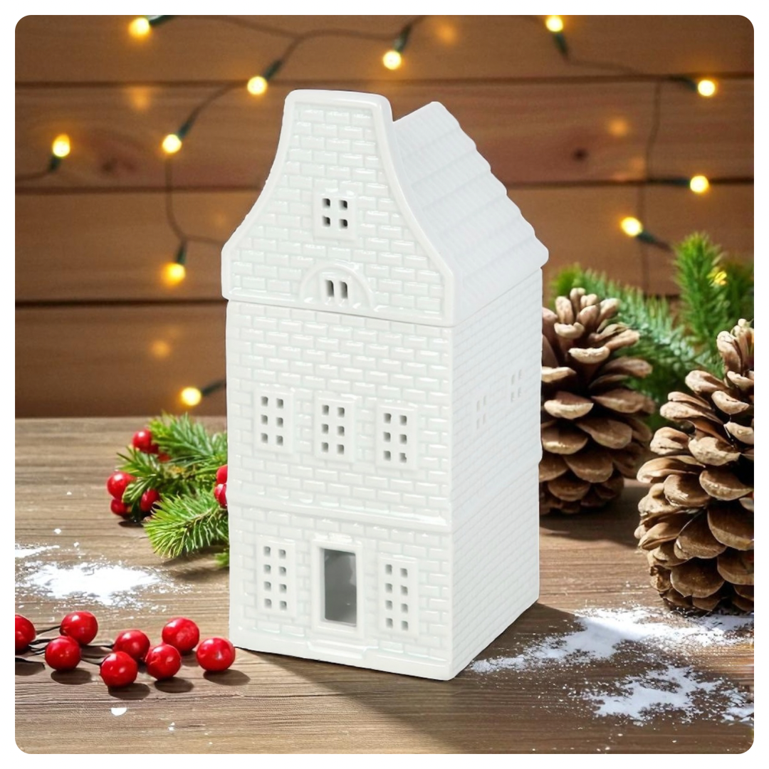 White Nordic House Burner