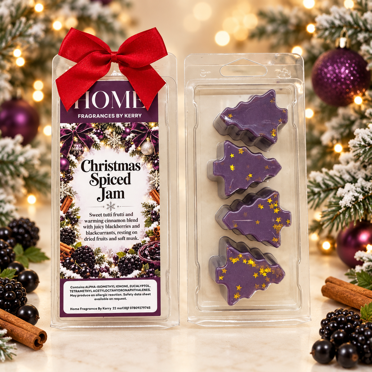 Christmas Spiced Jam Wax Melts