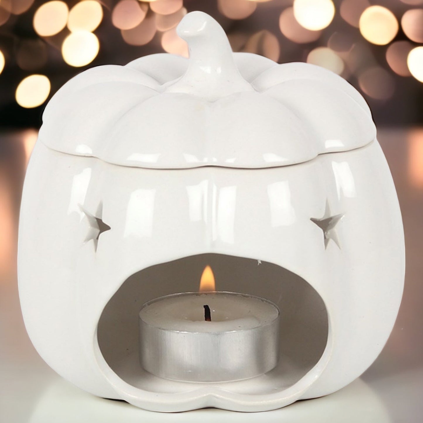 White Pumpkin Wax Burner