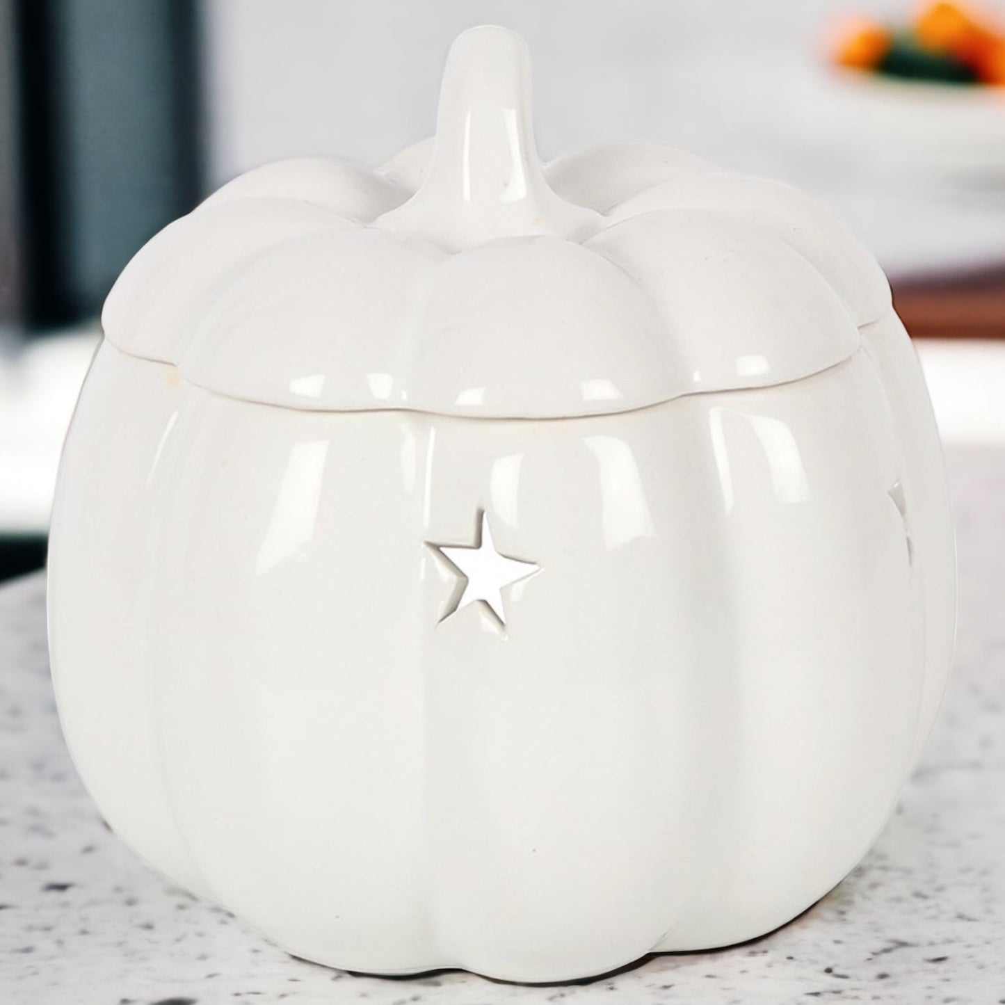 White Pumpkin Wax Burner