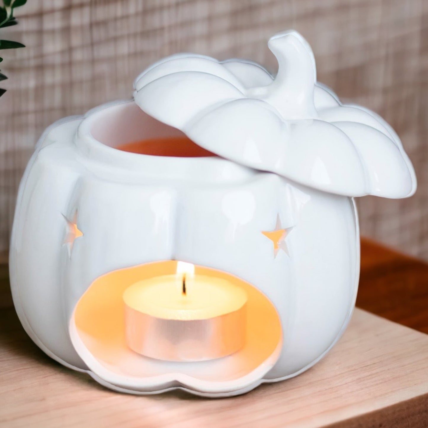 White Pumpkin Wax Burner