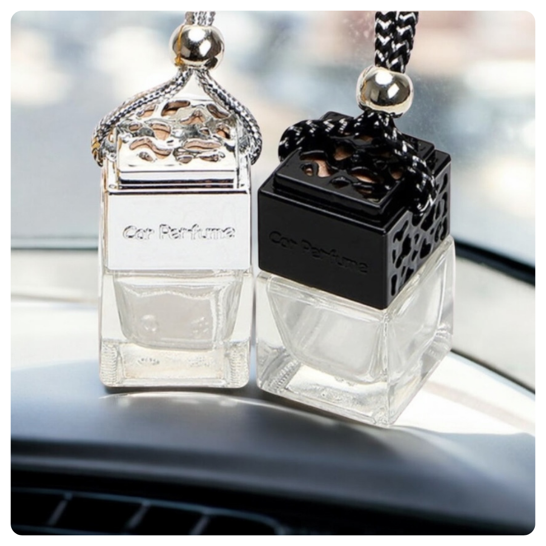 Car Diffuser - Black & Silver