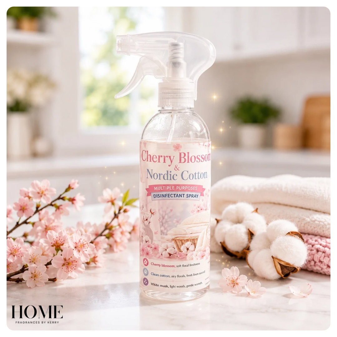Cherry Blosson & Nordic Cotton - Multipurpose Disinfectant Spray