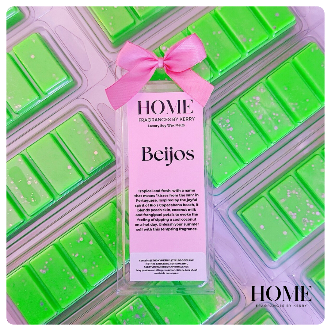 Beijos (Sol)  - Peach Skin & Coconut Milk Wax Melt