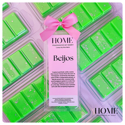 Beijos (Sol)  - Peach Skin & Coconut Milk Wax Melt