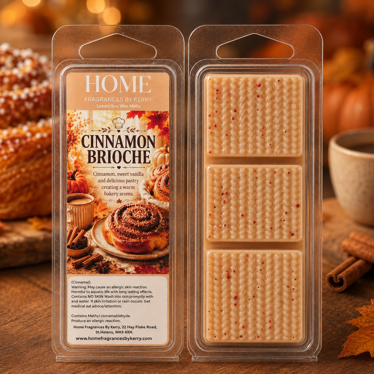 Cinnamon Brioche Wax Melts