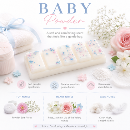 Baby Powder Wax Melt