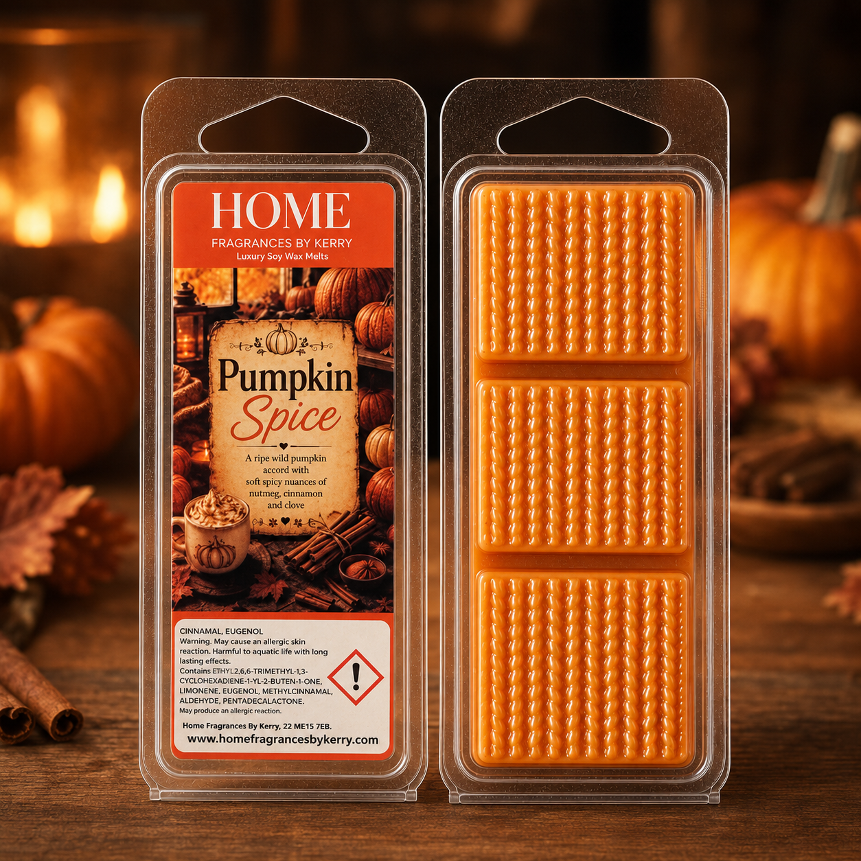 Pumpkin Spice Wax Melt