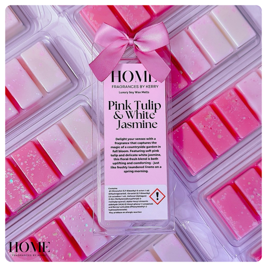Pink Tulip & White Jasmine Wax Melt