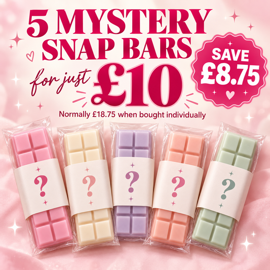 5 MYSTERY SNAP BARS FOR JUST £10