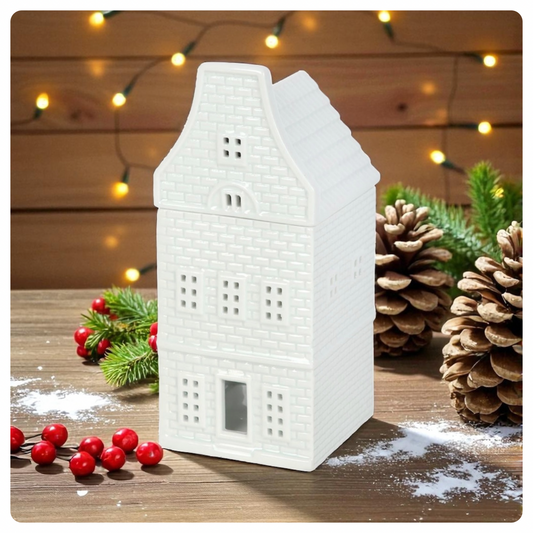 White Nordic House Burner