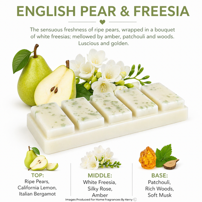 English Pear & Freesia Wax Melt