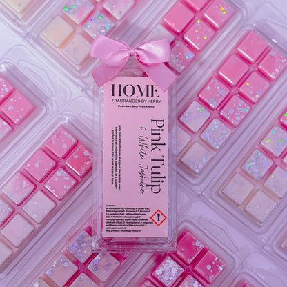 Pink Tulip & White Jasmine Wax Melt