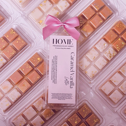 Caramel Vanilla Latte Wax Melt Snap Bar