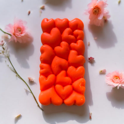 Large Heart  Wax Melt Snap Bar