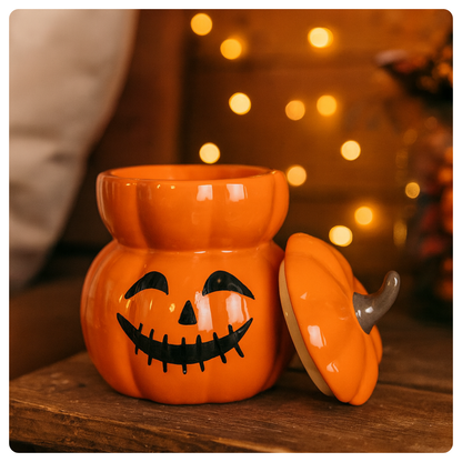 Stacked Pumpkin Wax Burner