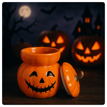 Stacked Pumpkin Wax Burner