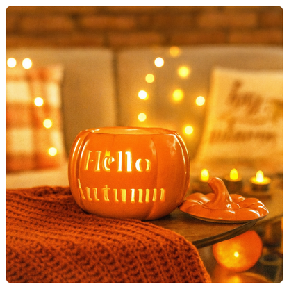 Hello Autumn Pumpkin Burner