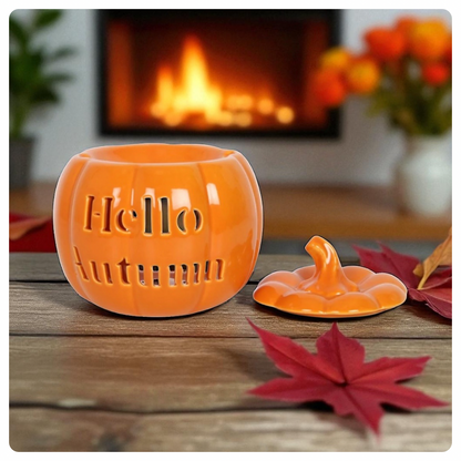 Hello Autumn Pumpkin Burner