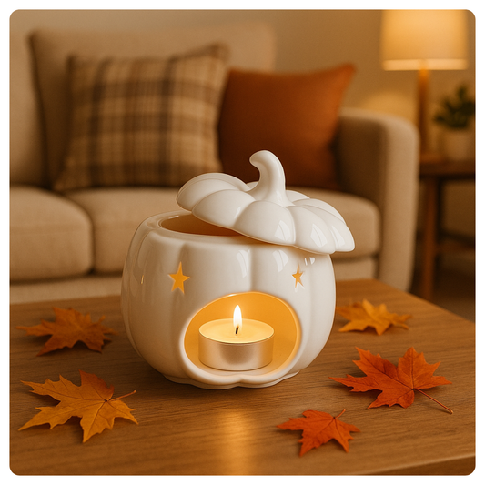 White Pumpkin Wax Burner