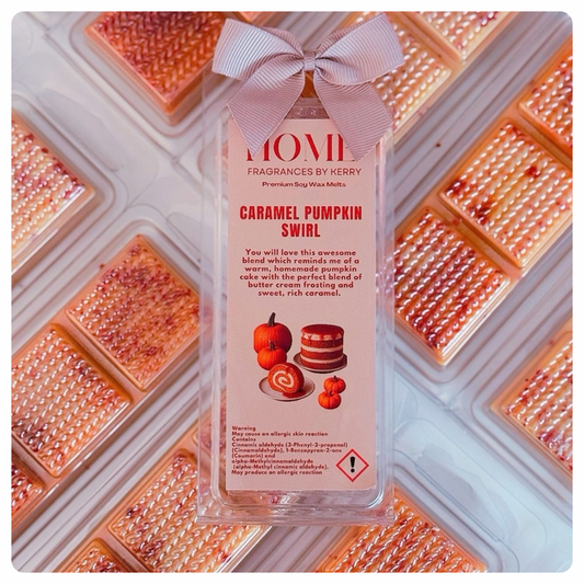 Caramel pumpkin Swirl Wax Melts