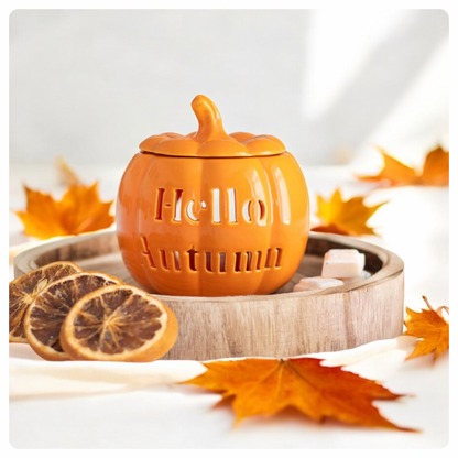Hello Autumn Pumpkin Burner