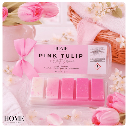 Pink Tulip & White Jasmine Wax Melt
