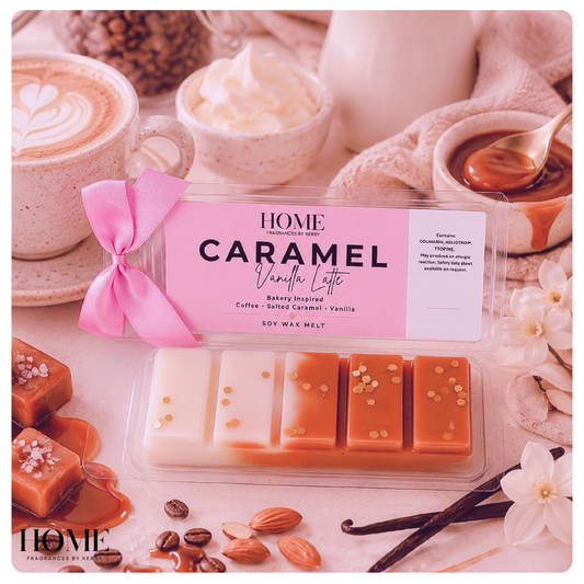 Caramel Vanilla Latte Wax Melt Snap Bar