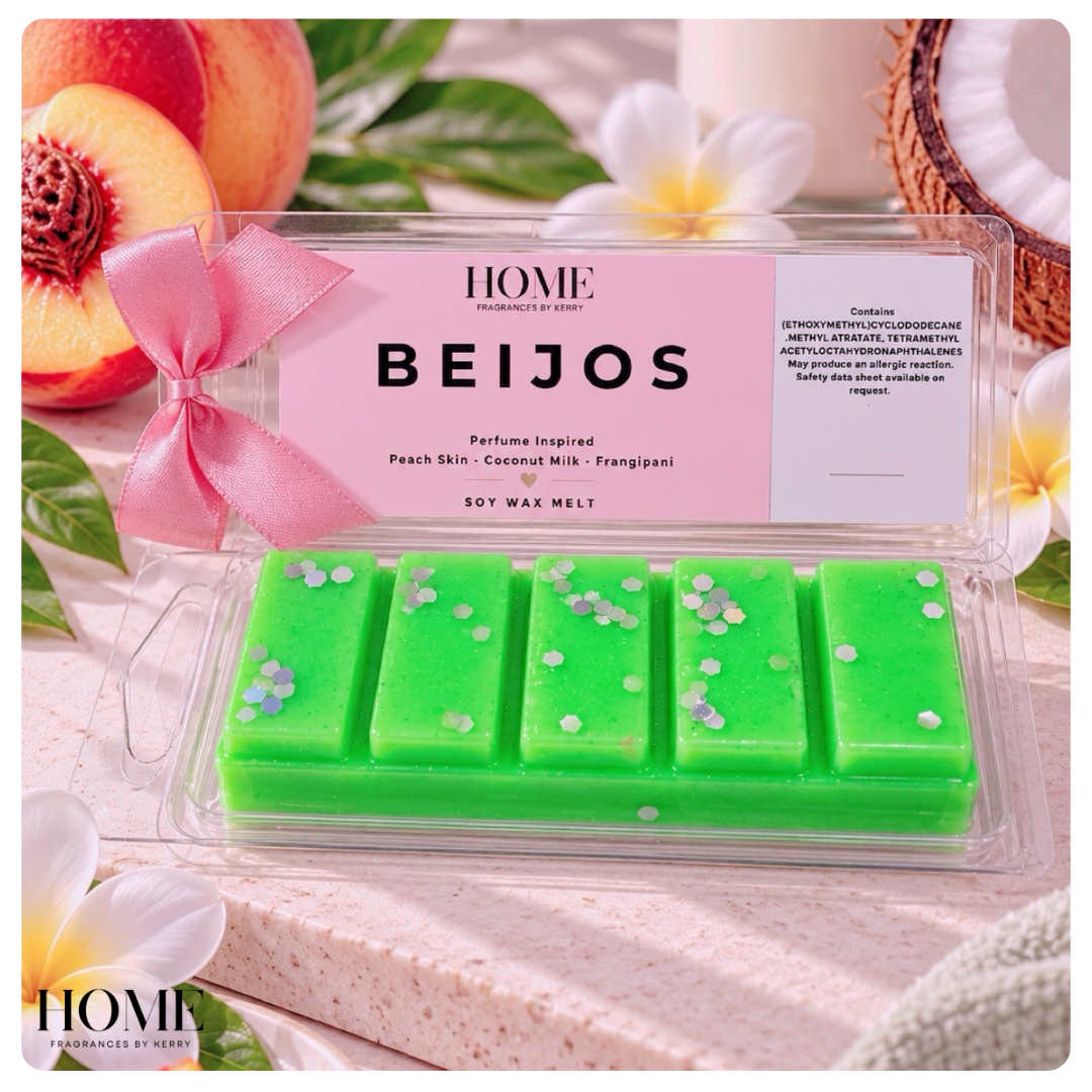 Beijos (Sol)  - Peach Skin & Coconut Milk Wax Melt