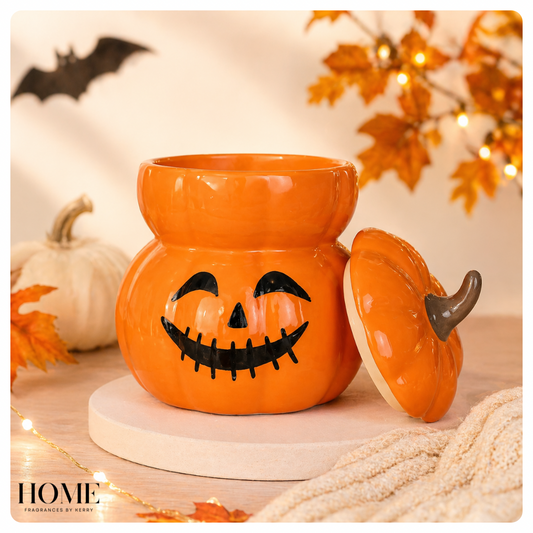 Stacked Pumpkin Wax Burner